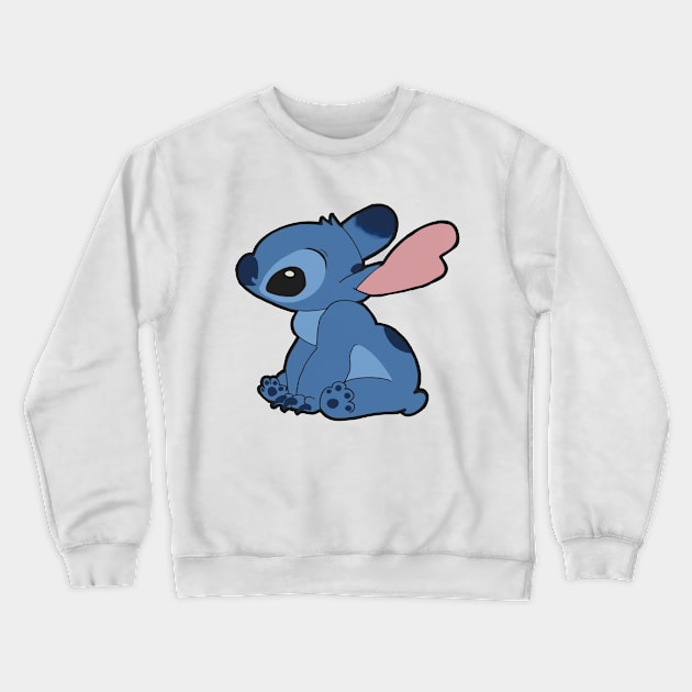 stitch! Crewneck Sweatshirt by The Kiwi That Drew